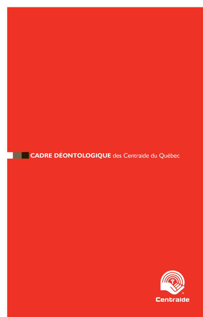 Couverture Cadre déontologique